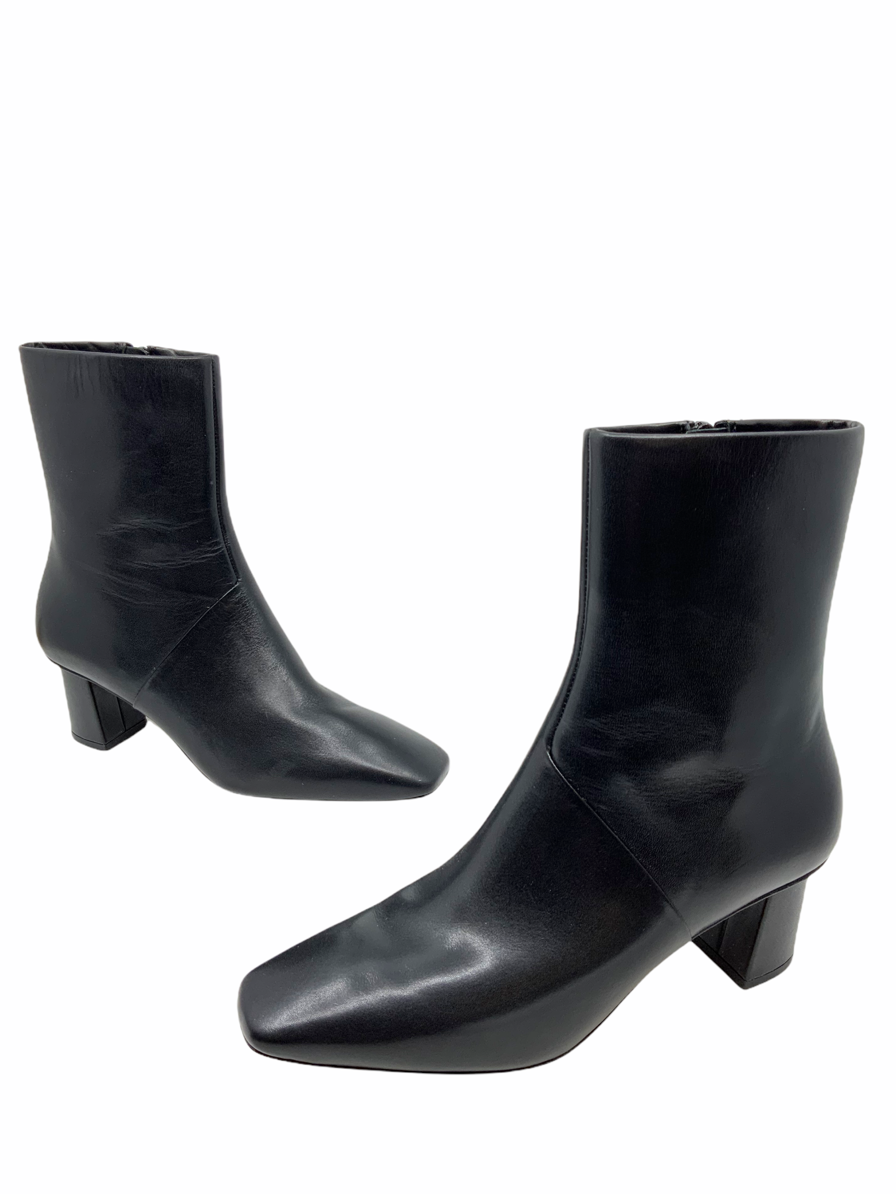 3.1 Phillip Lim Tess 60mm Square Toe Ankle Bootie Size 6