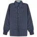 Acne Studios Check Reversible Fleece Jacket Dark Blue