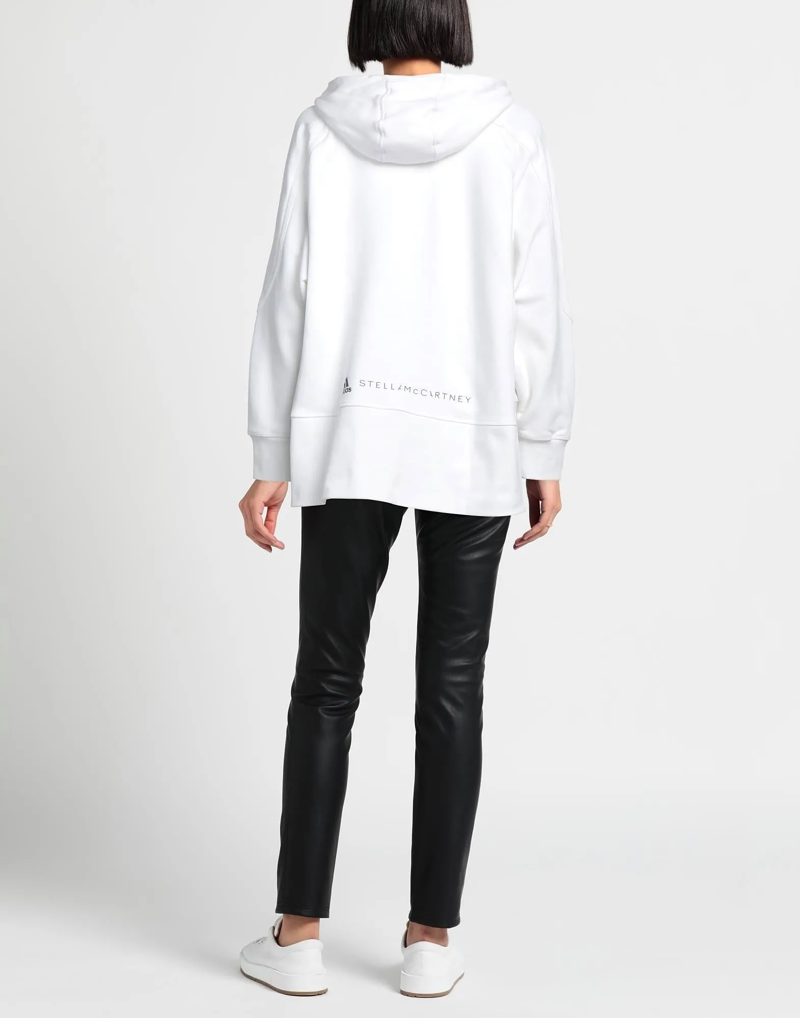 adidas by Stella McCartney  |Collaboration Long Sleeves Plain Cotton Logo