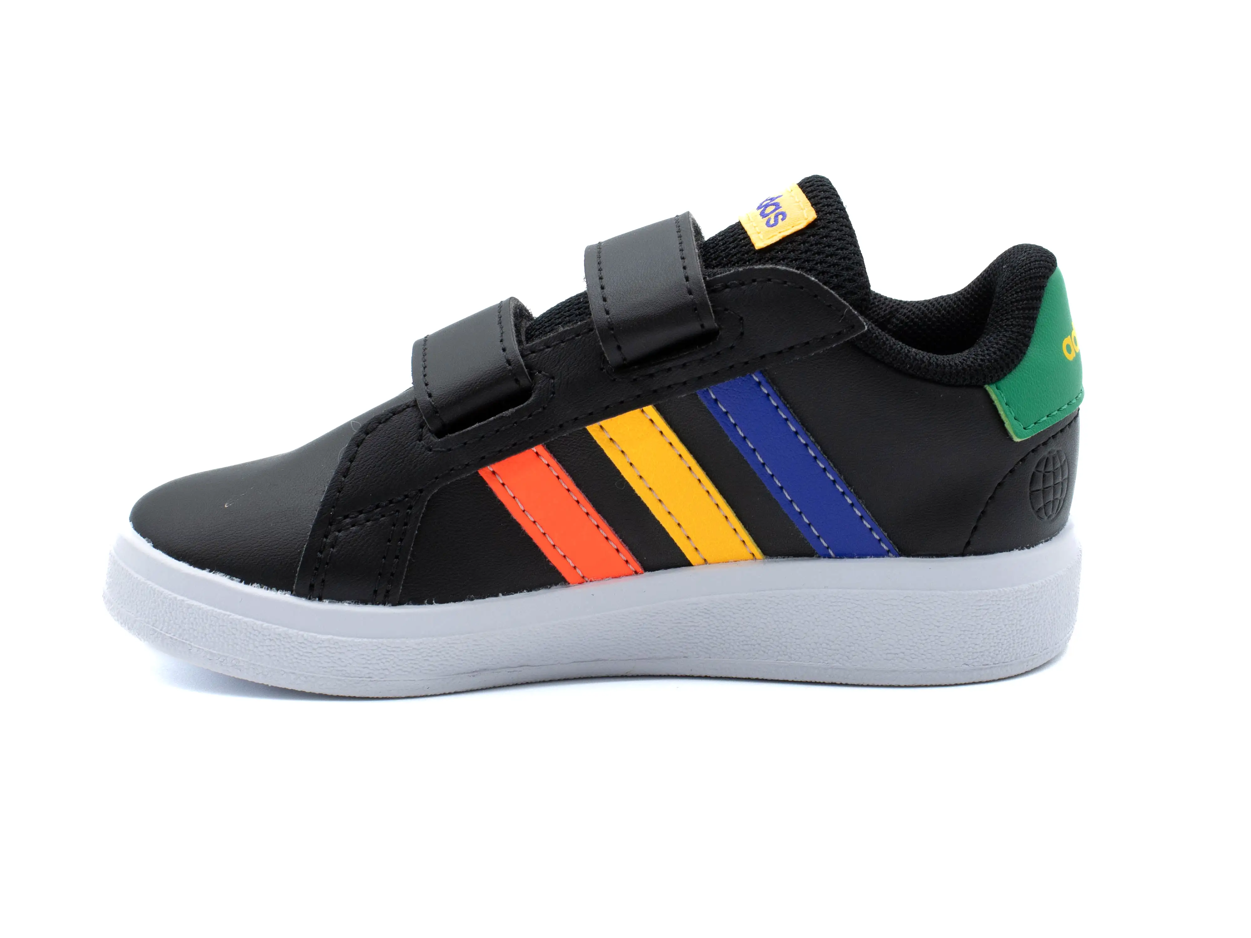 ADIDAS GRAND COURT COURT ELASTIC LACE AND TOP STRAP SHOES