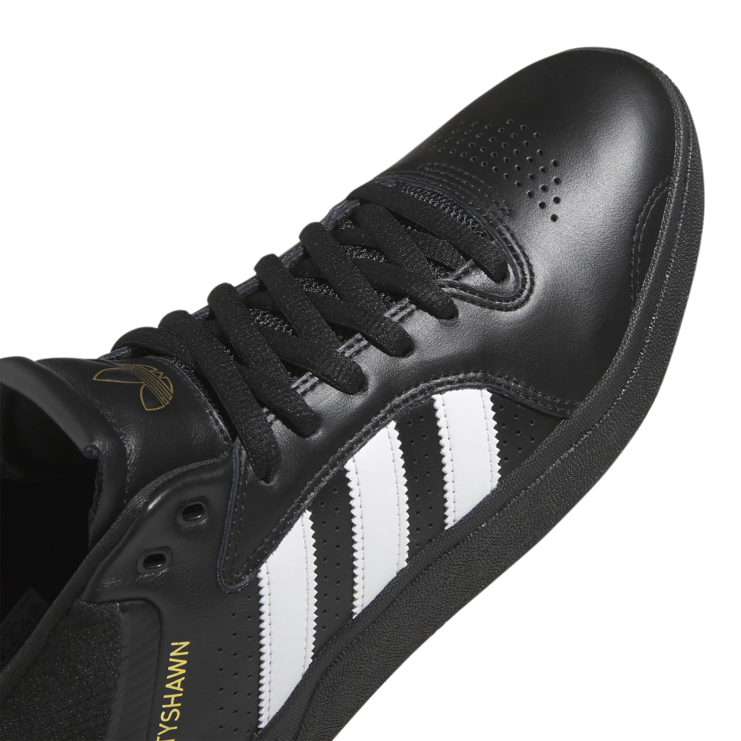 Adidas Tyshawn - Core Black/Cloud White/Gold Metallic