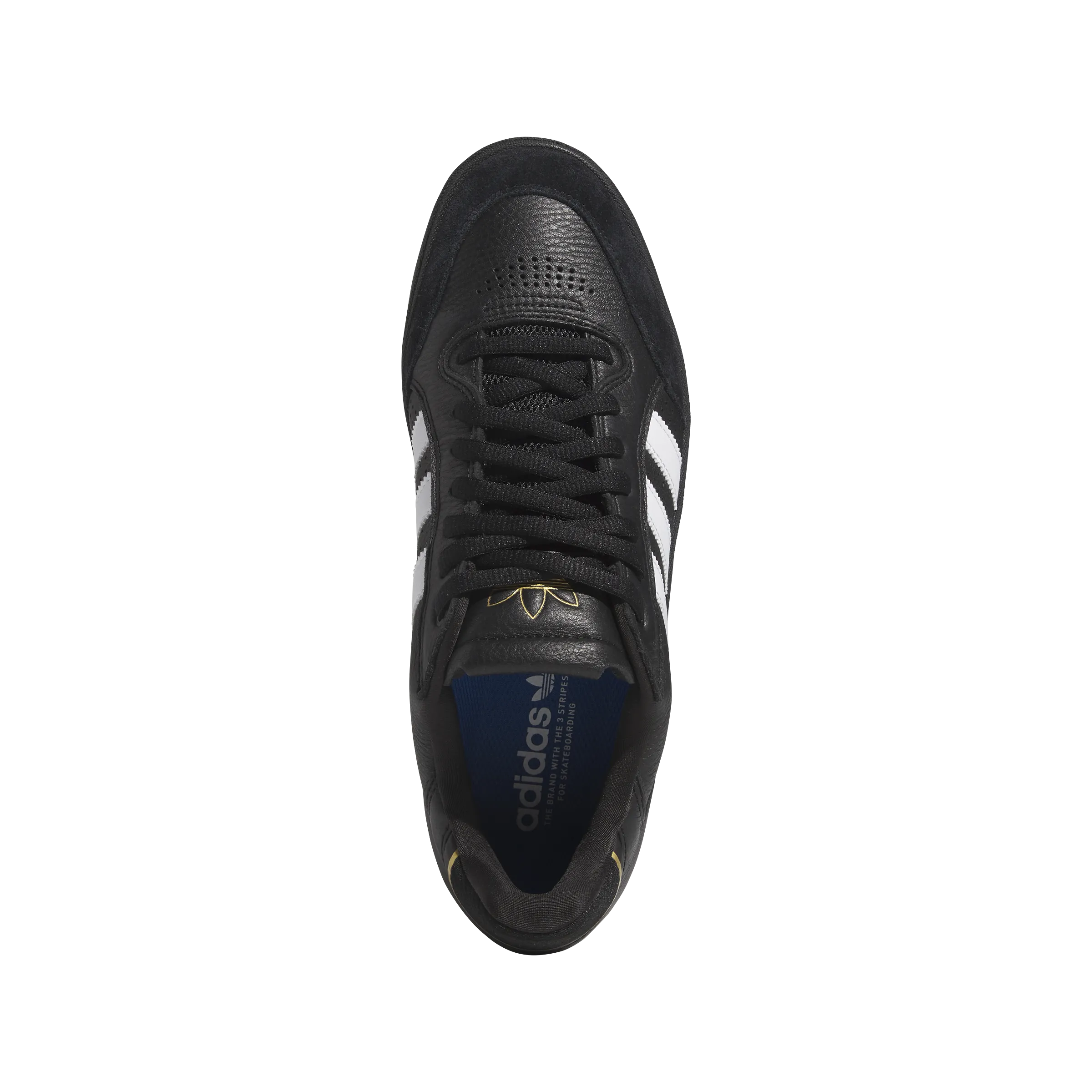 Adidas Tyshawn Low - Core Black/Cloud White/Gold Metallic