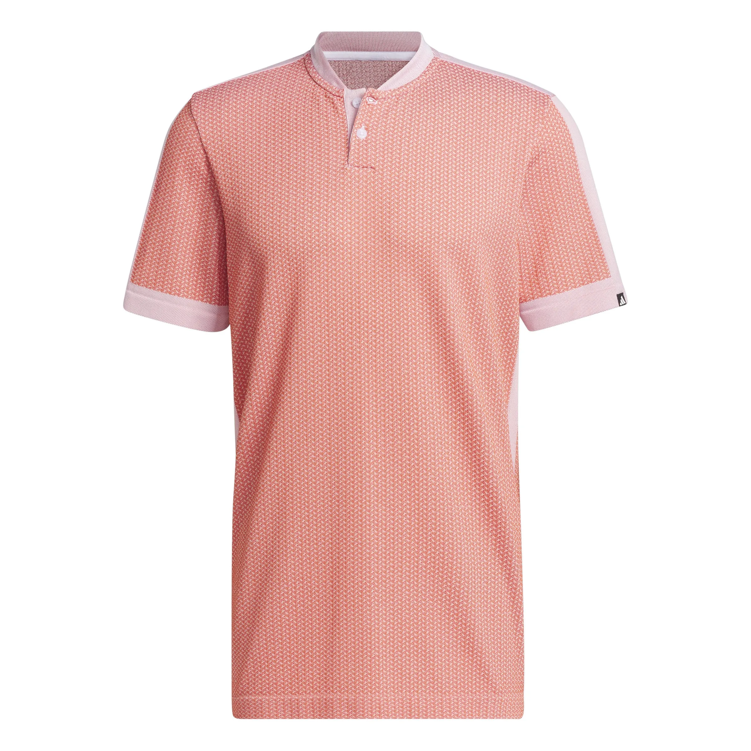 adidas Ultimate365 Tour Textured PRIMEKNIT Golf Polo Shirt- Red/White SS23