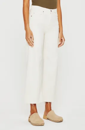 AG Saige Wide Leg Crop in Dried Spring