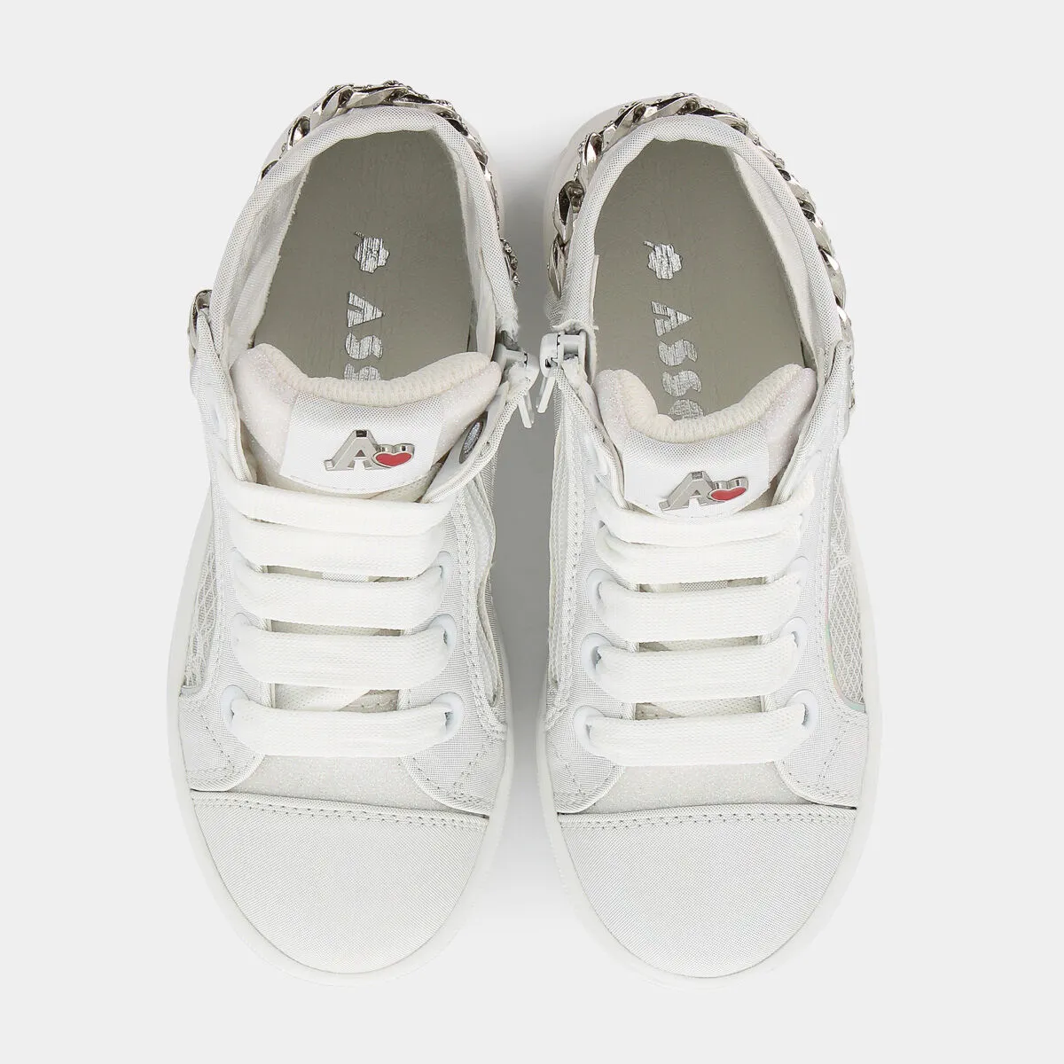 AG16013BUTTERBIANCO PIZZO- SNEAKERS