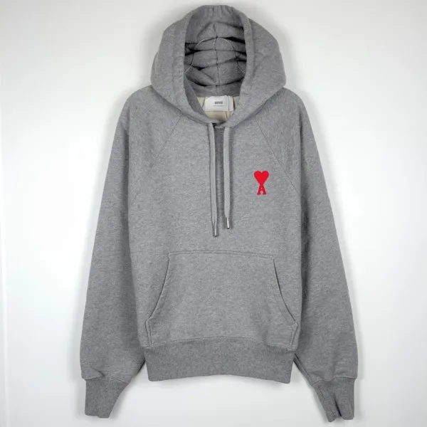 AMI PARIS  |Unisex Street Style Logo Hoodies & Sweatshirts