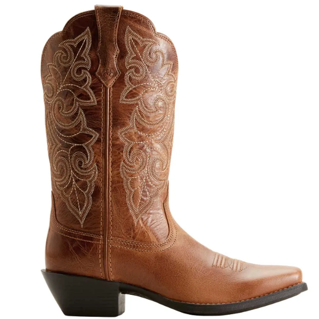 Ariat Round Up Square Toe Western Boot Ready Russet (Women's)