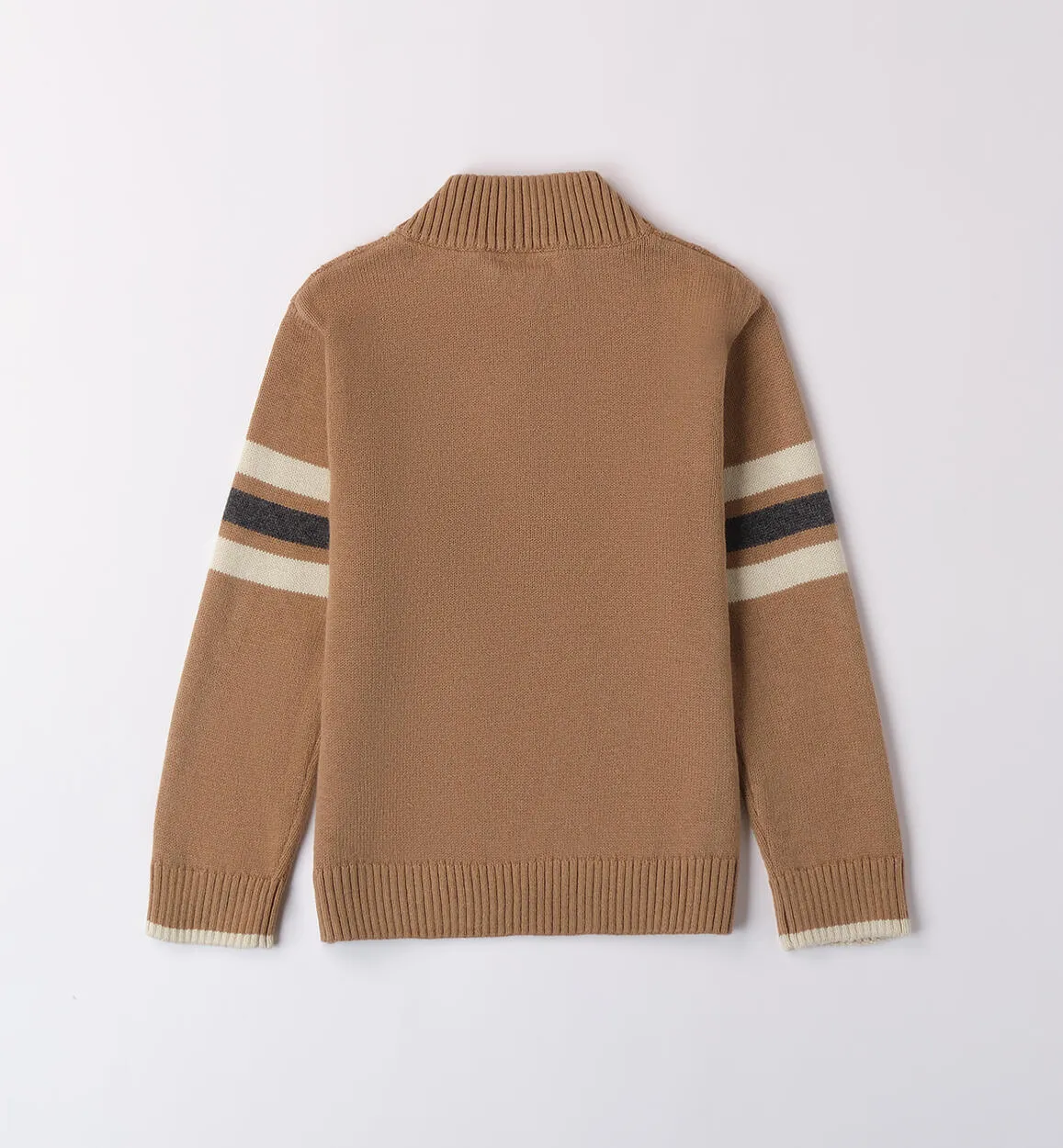 Baby boy zippered sweater