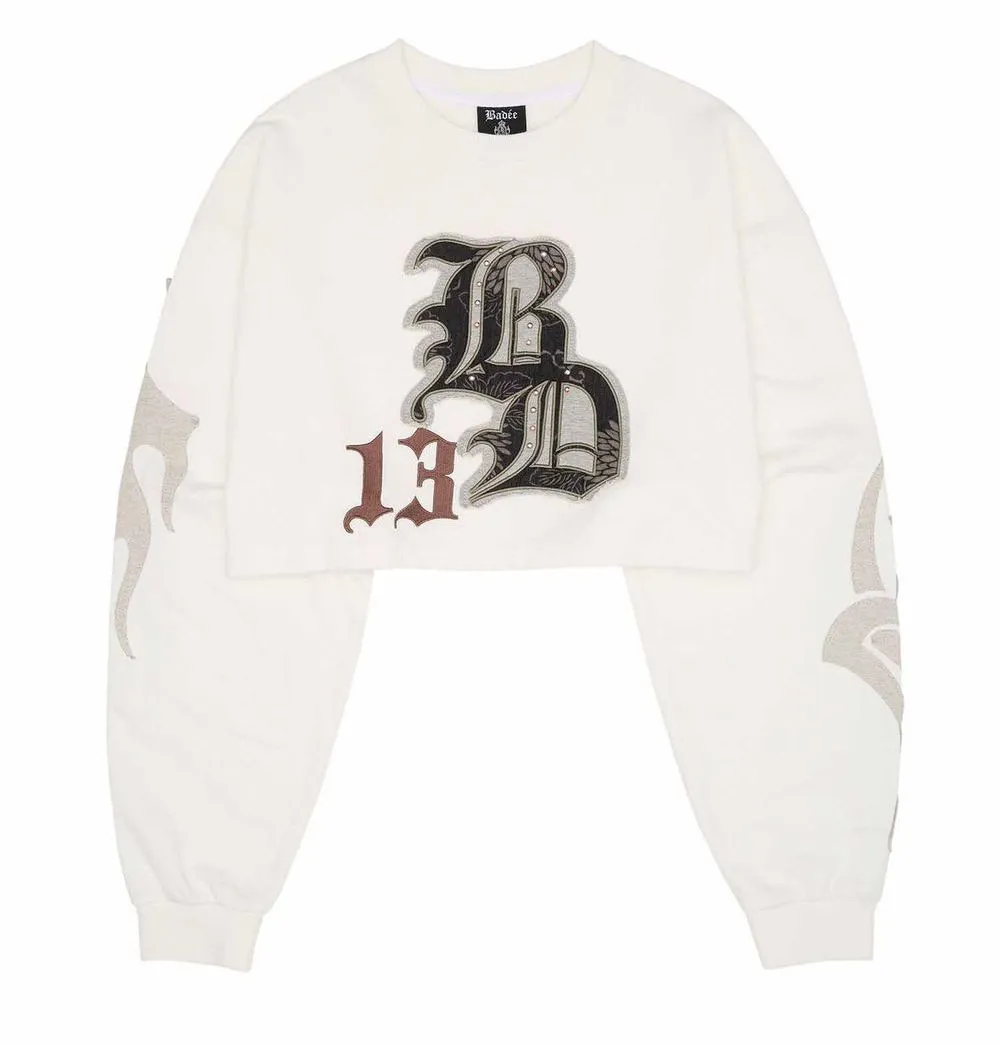 BADEE  |Sweat Street Style Long Sleeves Logo Hoodies & Sweatshirts