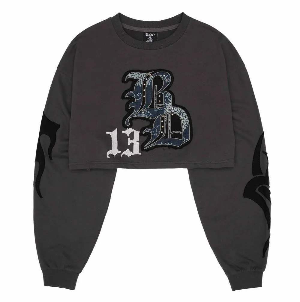 BADEE  |Sweat Street Style Long Sleeves Logo Hoodies & Sweatshirts