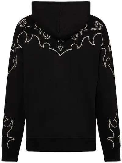 BALMAIN  |Suede Street Style Long Sleeves Cotton Luxury Hoodies