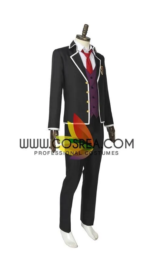 Boarding School Juliet Black Dogs House Male Uniform Cosplay Costume