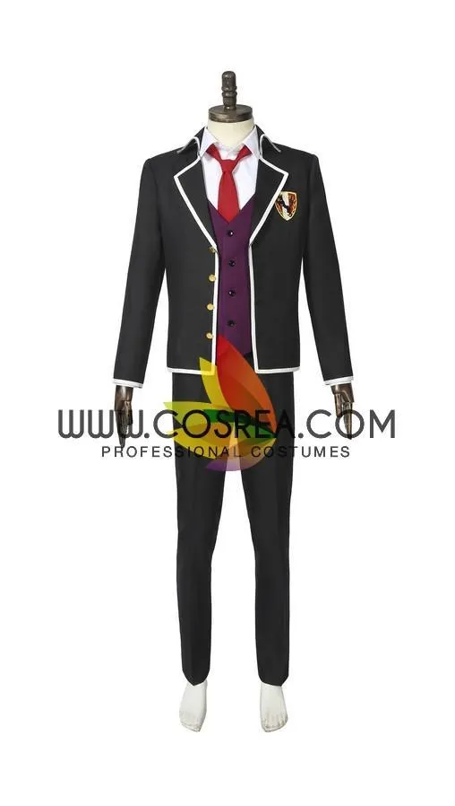 Boarding School Juliet Black Dogs House Male Uniform Cosplay Costume