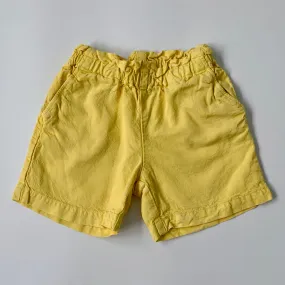 Bonpoint Yellow Shorts: 4 Years