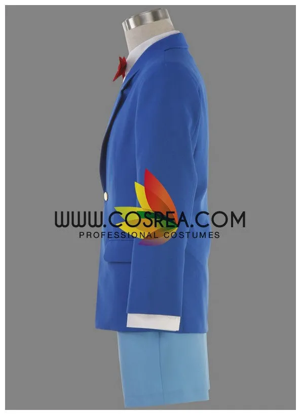 Case Closed Conan Teitan Elementary Winter Cosplay Costume