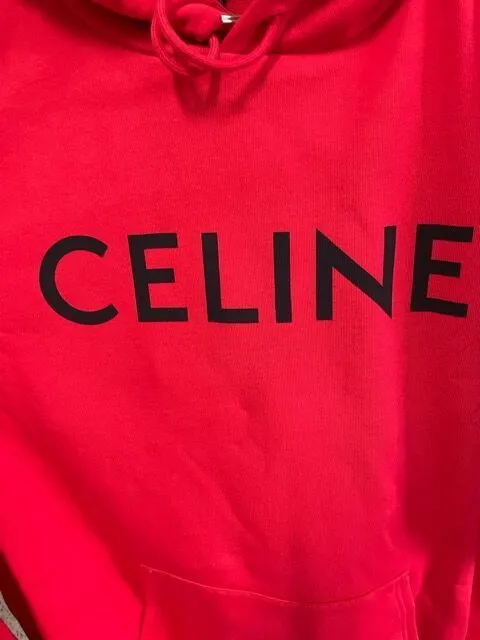 CELINE  |Unisex Sweat Street Style Long Sleeves Luxury Hoodies