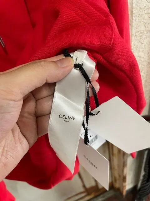 CELINE  |Unisex Sweat Street Style Long Sleeves Luxury Hoodies