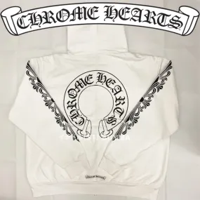 CHROME HEARTS  |Street Style Hoodies