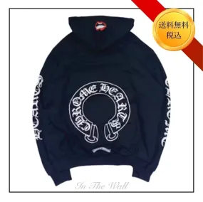 CHROME HEARTS  |Unisex Street Style Logo Hoodies