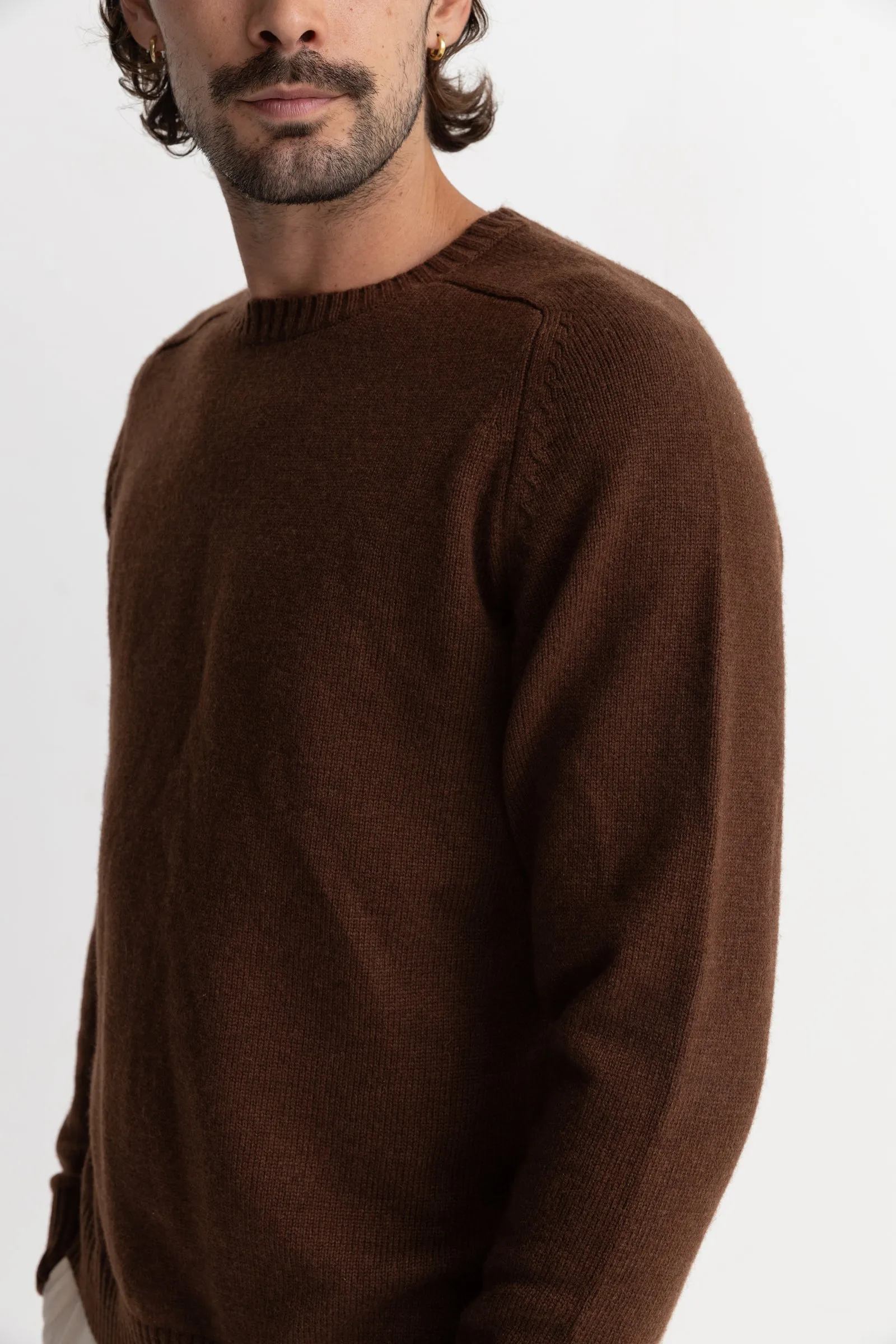 Classic Crew Knit Chocolate