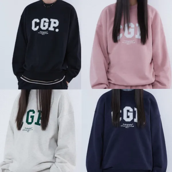 Code graphy  |Unisex Street Style Logo Hoodies & Sweatshirts