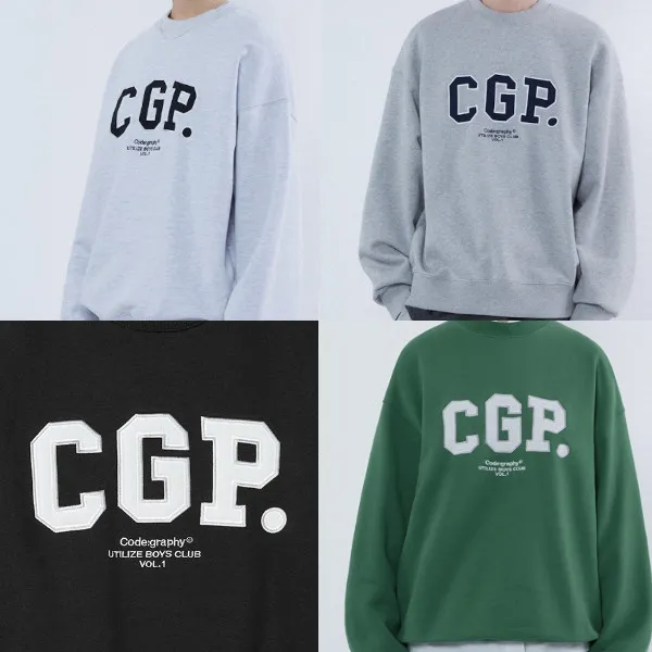 Code graphy  |Unisex Street Style Logo Hoodies & Sweatshirts