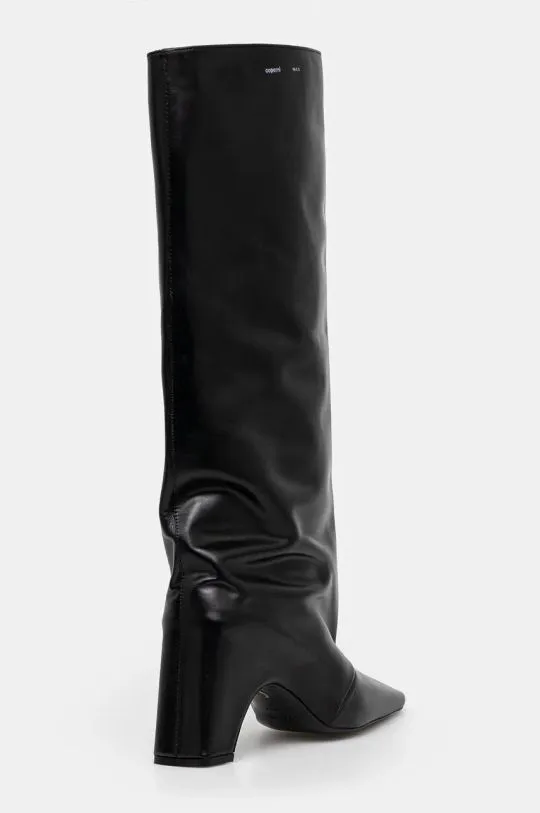 Coperni leather boots Bridge Boot women's black color COPSH03857