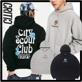 CRITIC  |Unisex Street Style Hoodies & Sweatshirts