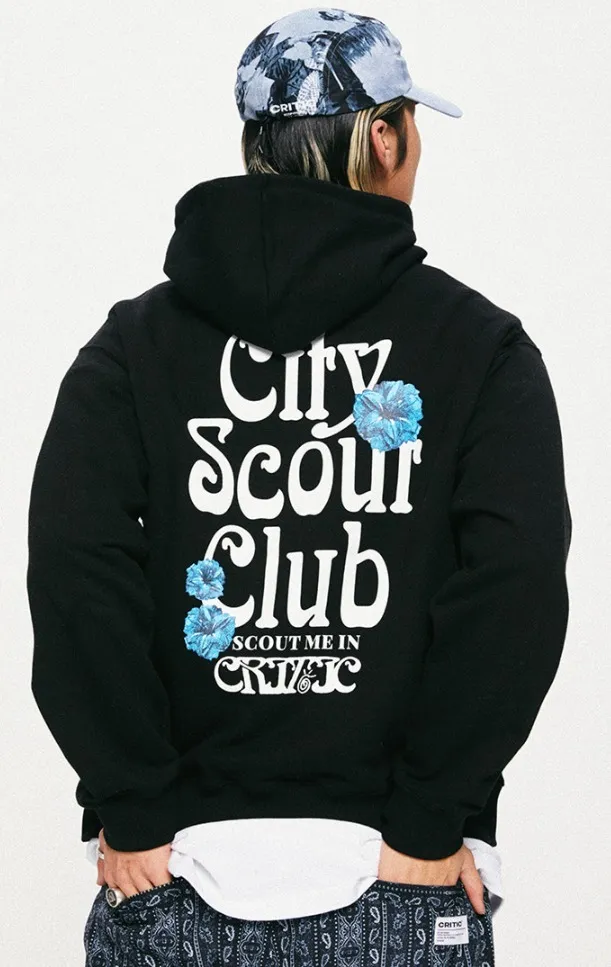 CRITIC  |Unisex Street Style Hoodies & Sweatshirts