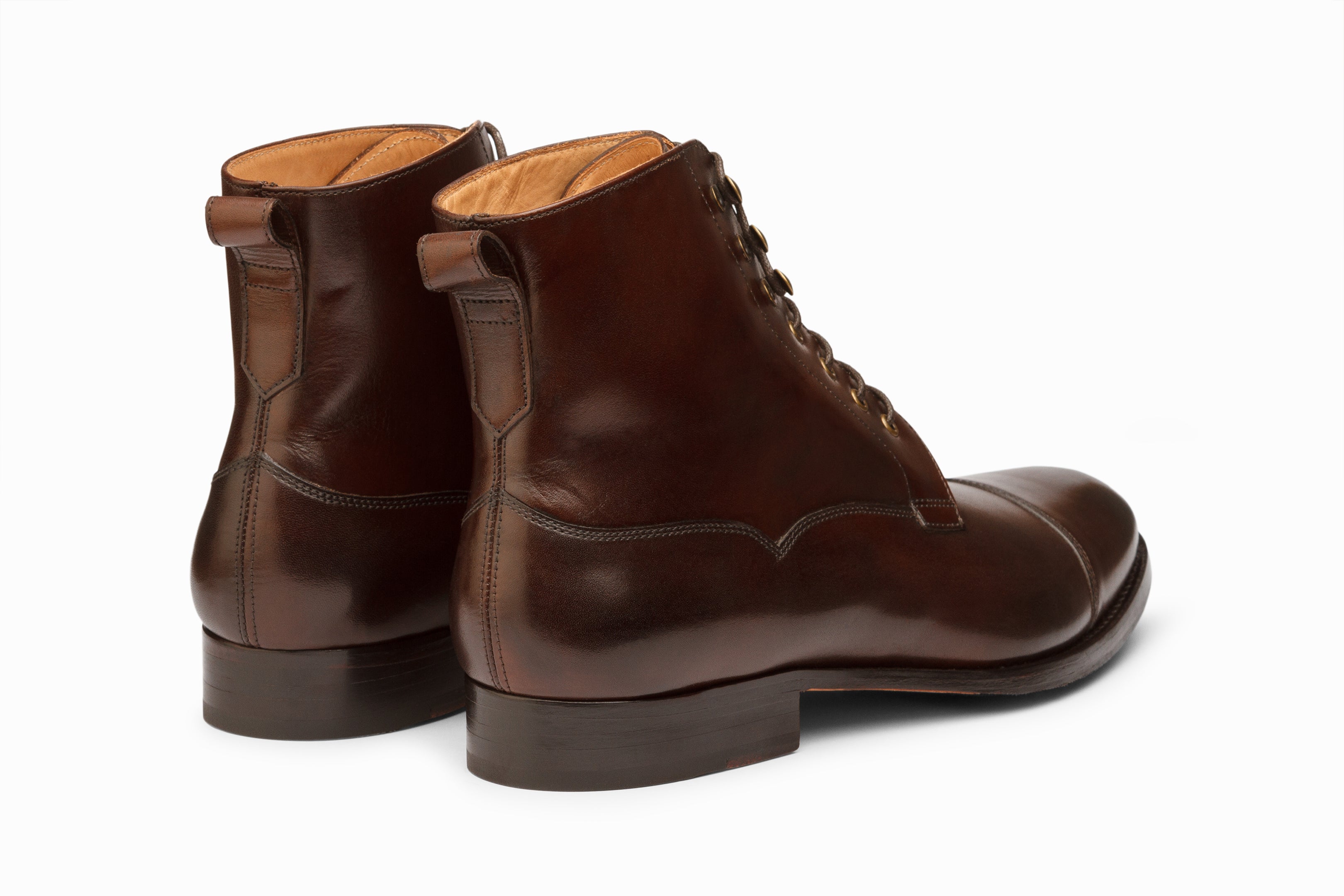 Derby Boot - Dark Brown