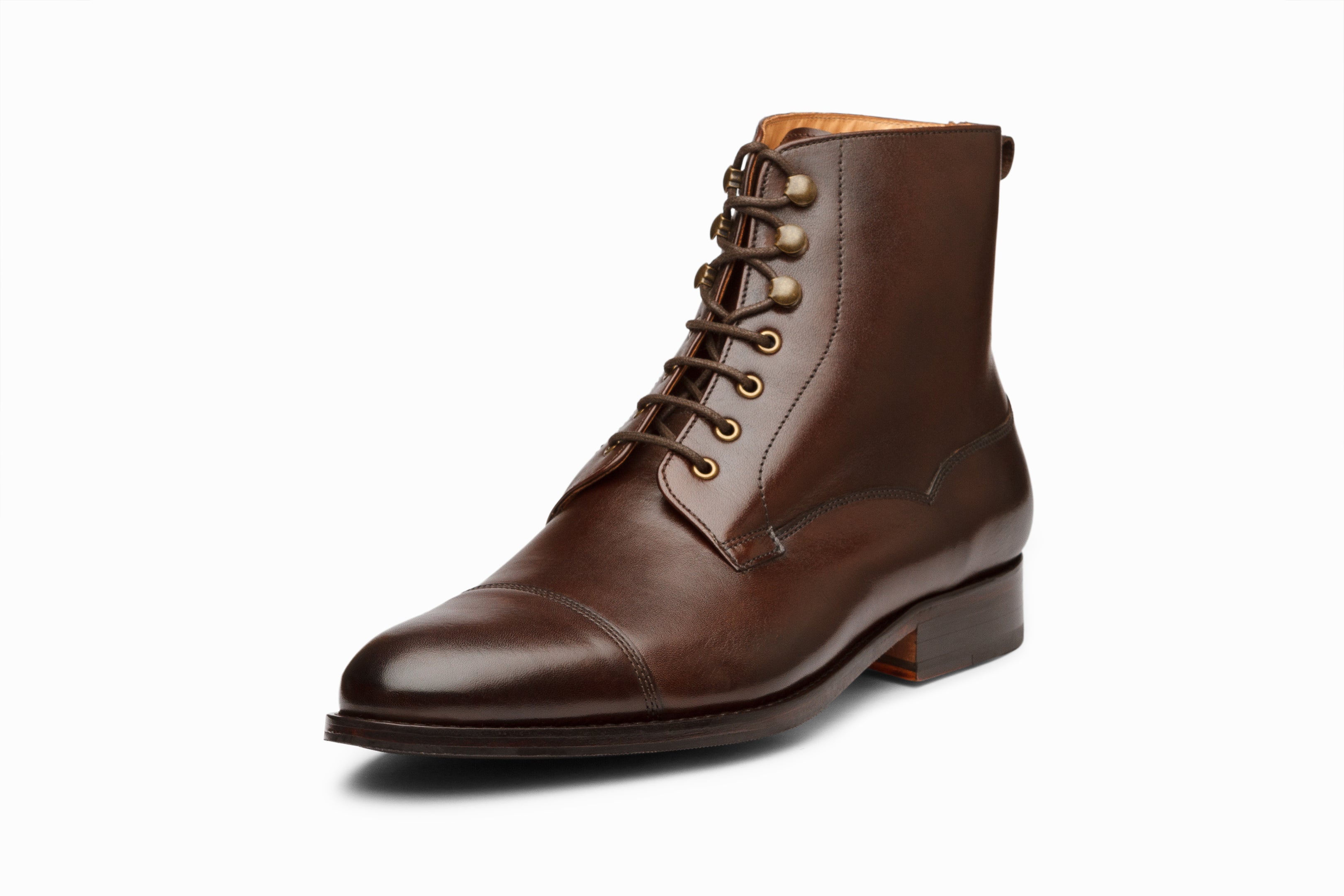 Derby Boot - Dark Brown