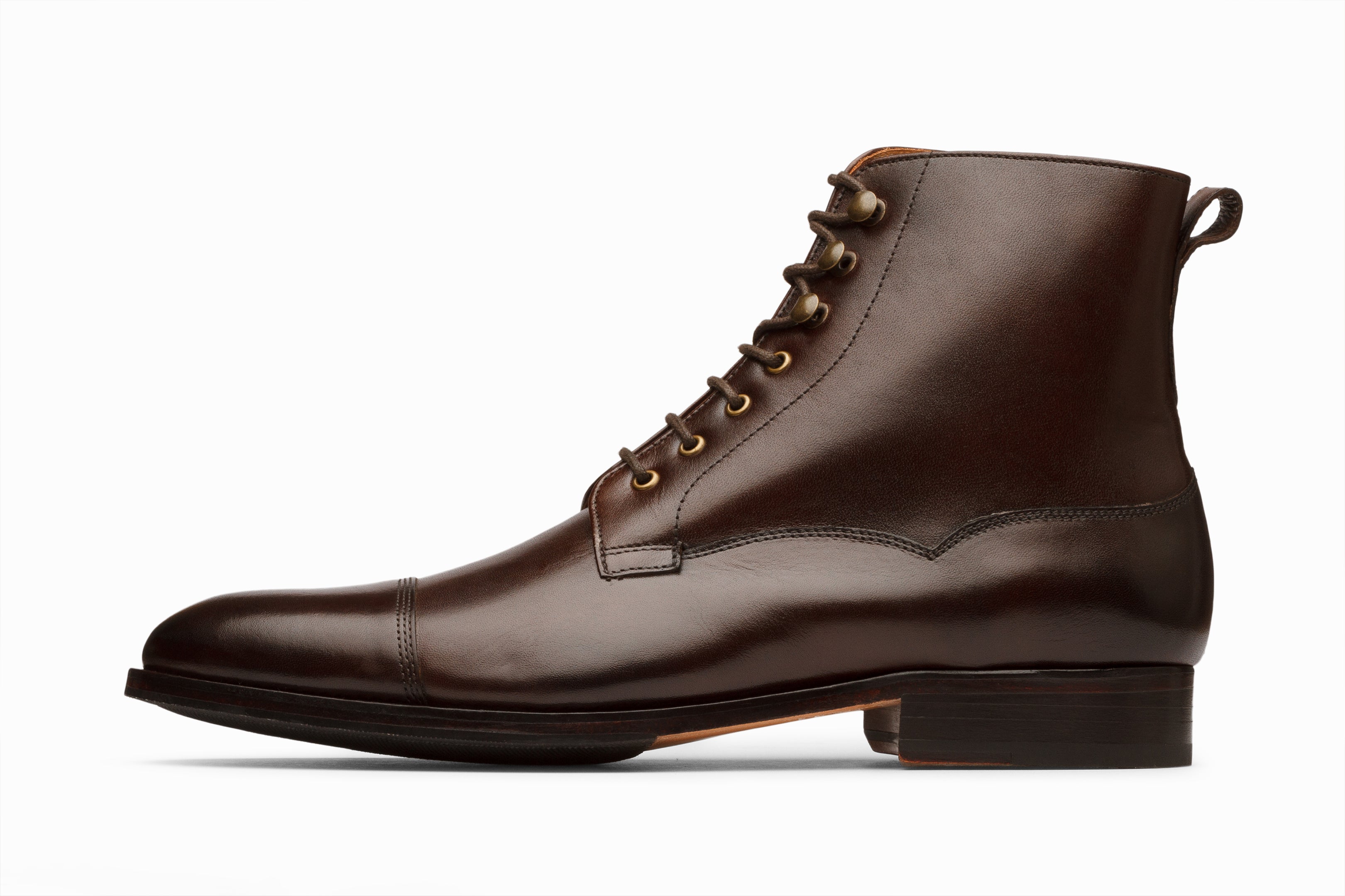 Derby Boot - Dark Brown