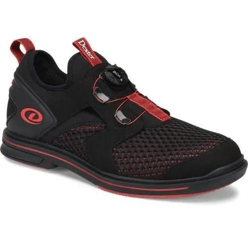 Dexter Mens DexLite Pro BOA Right Hand Bowling Shoes Wide Black