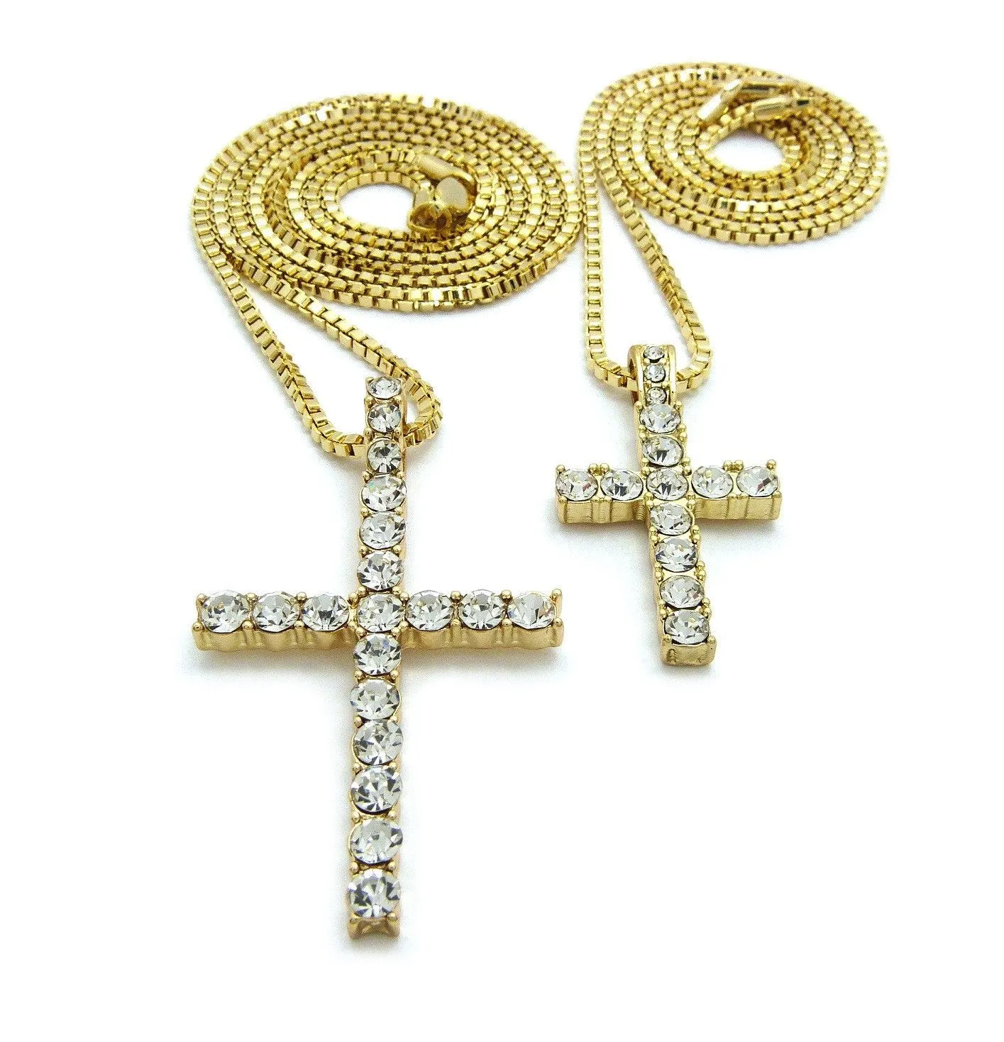 Double Bling Cross Set