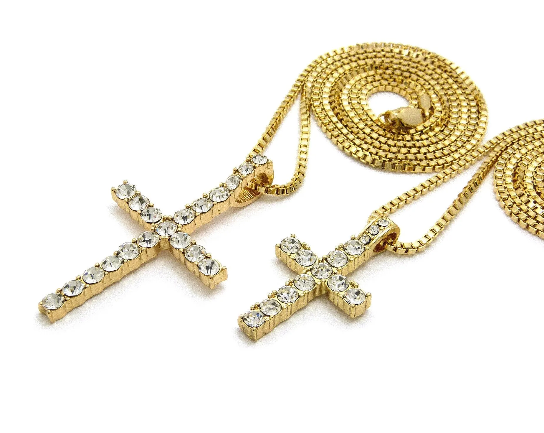 Double Bling Cross Set