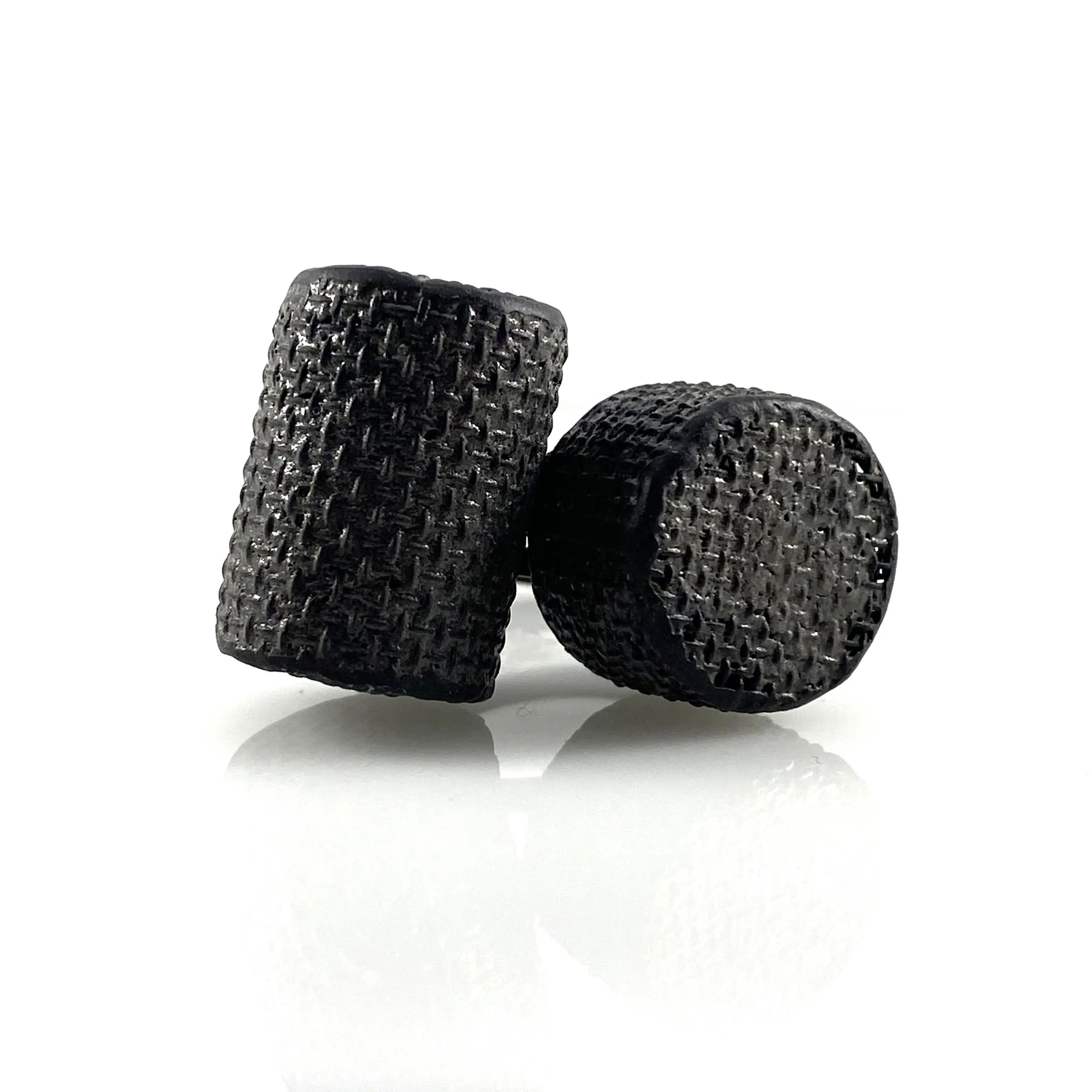 Double Mesh Cylinder Ring