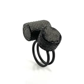 Double Mesh Cylinder Ring