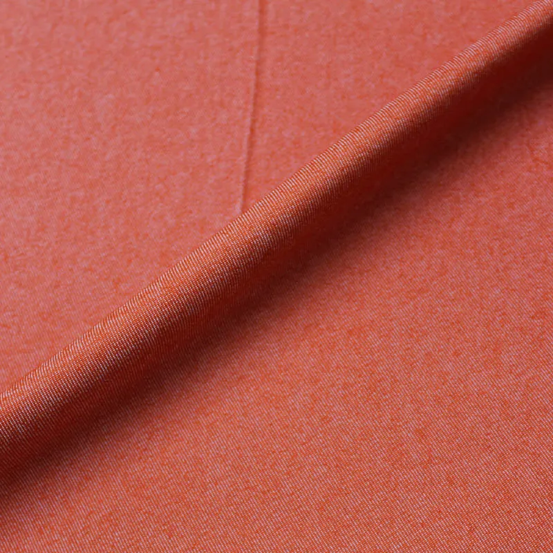 Dressmaking Coloured Stretch Denim - Burnt Orange