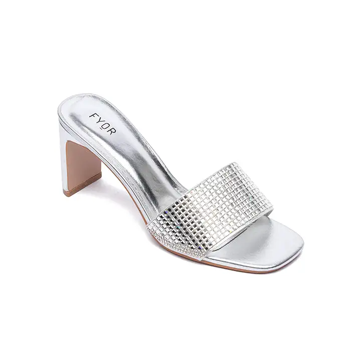 Embellished Square Toe Sandal HL 100