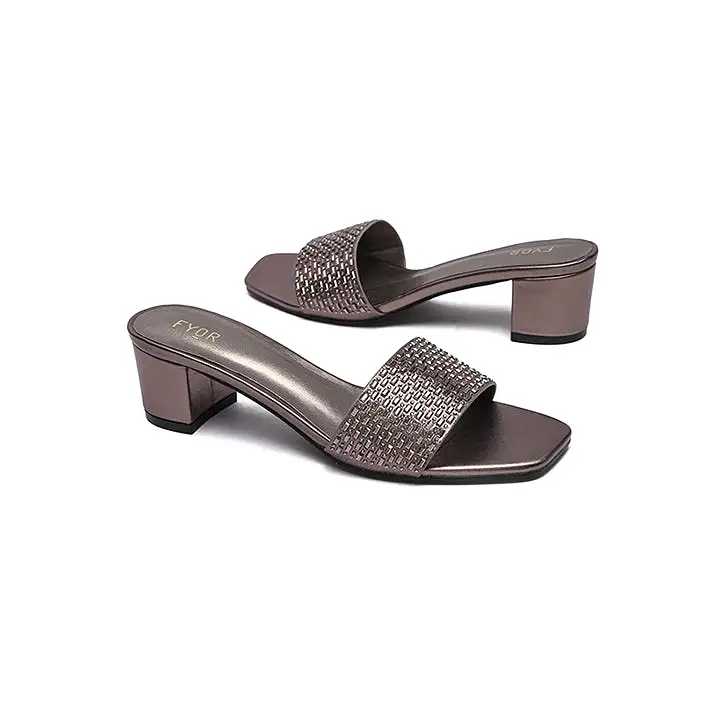 Embellished Square Toe Sandal HL 159