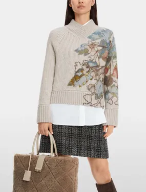 Floral Design Sweater | Marc Cain