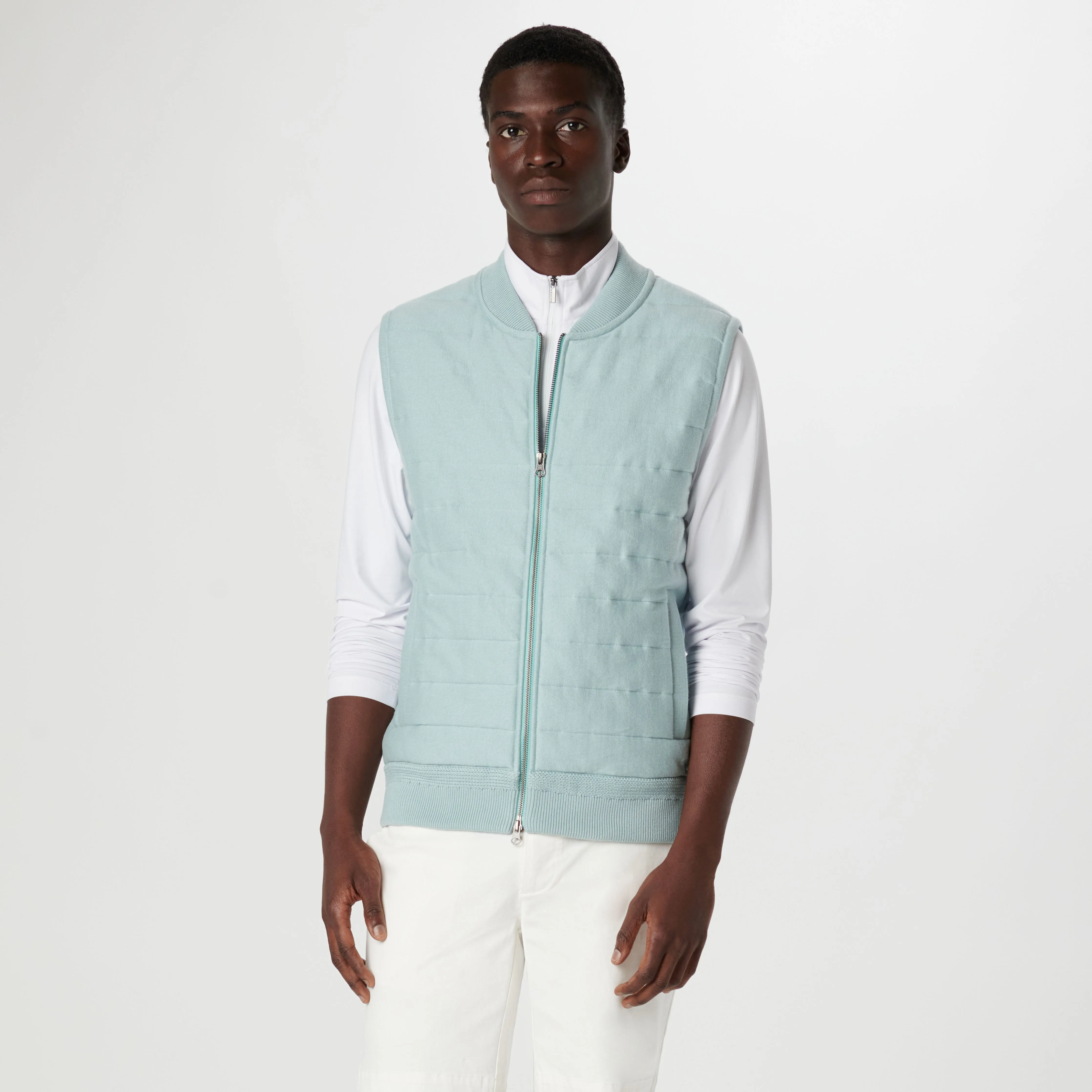 Full Zip Sweater Vest