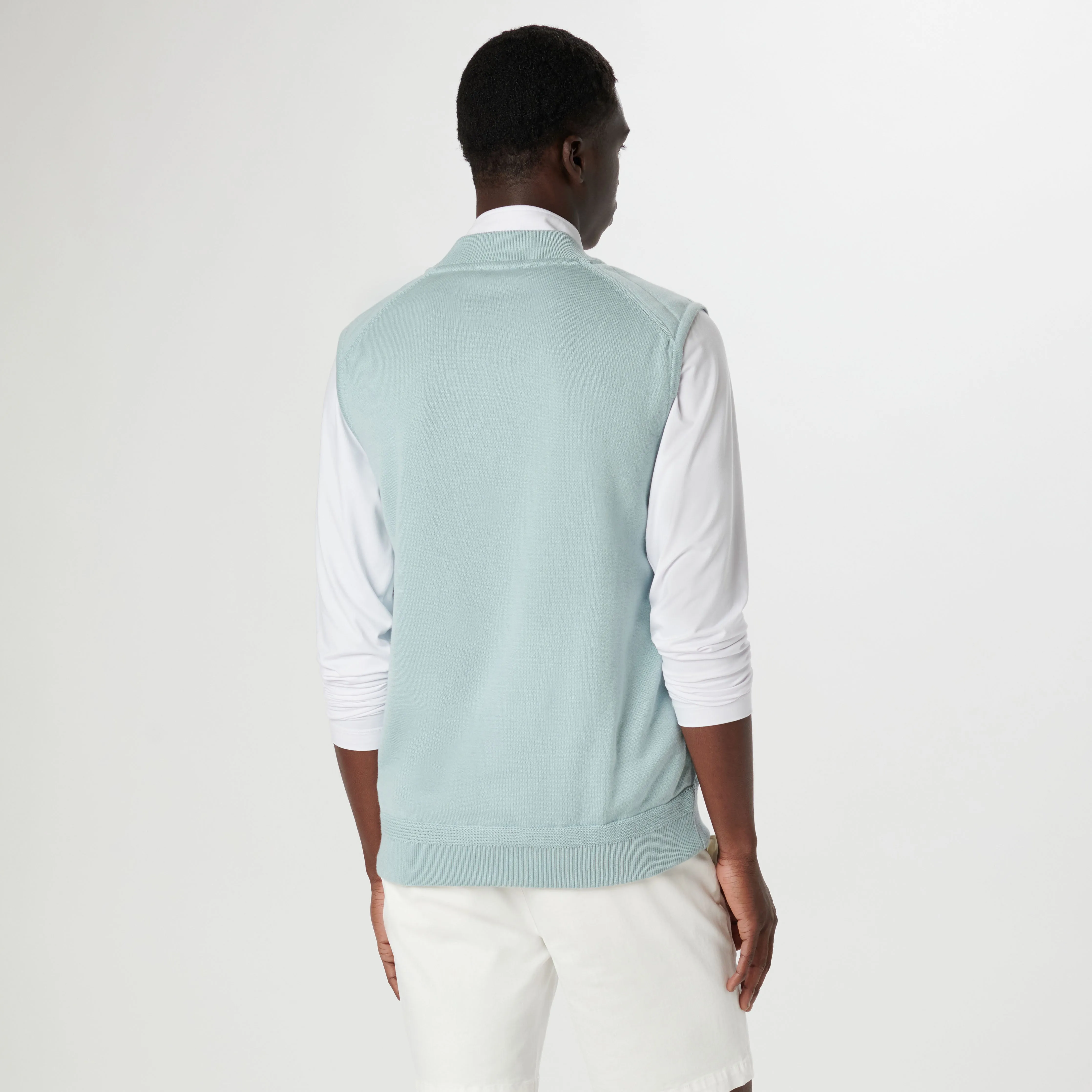 Full Zip Sweater Vest