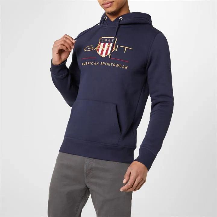 GANT  |Unisex Street Style Long Sleeves Hoodies