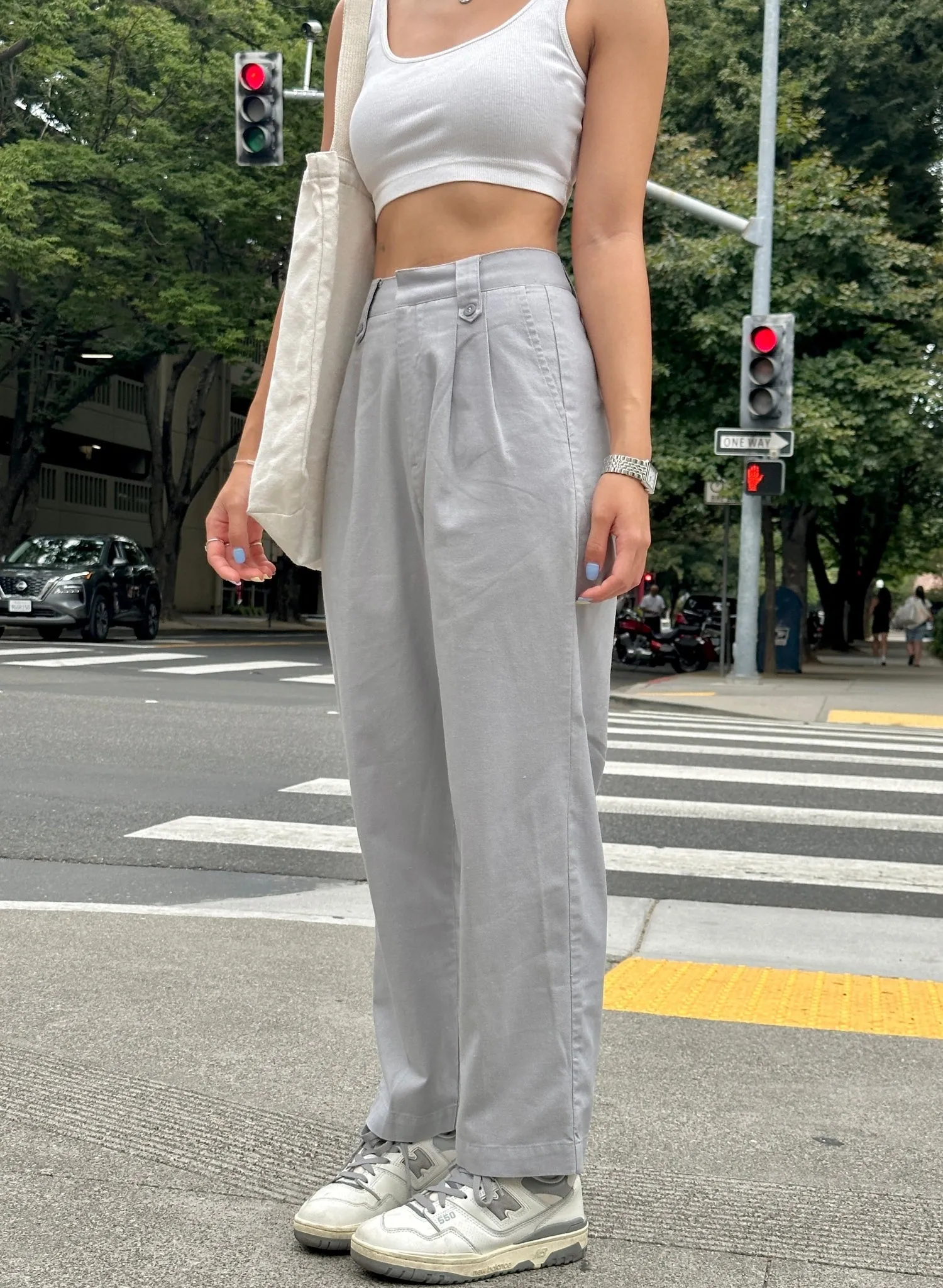 Gray Pants