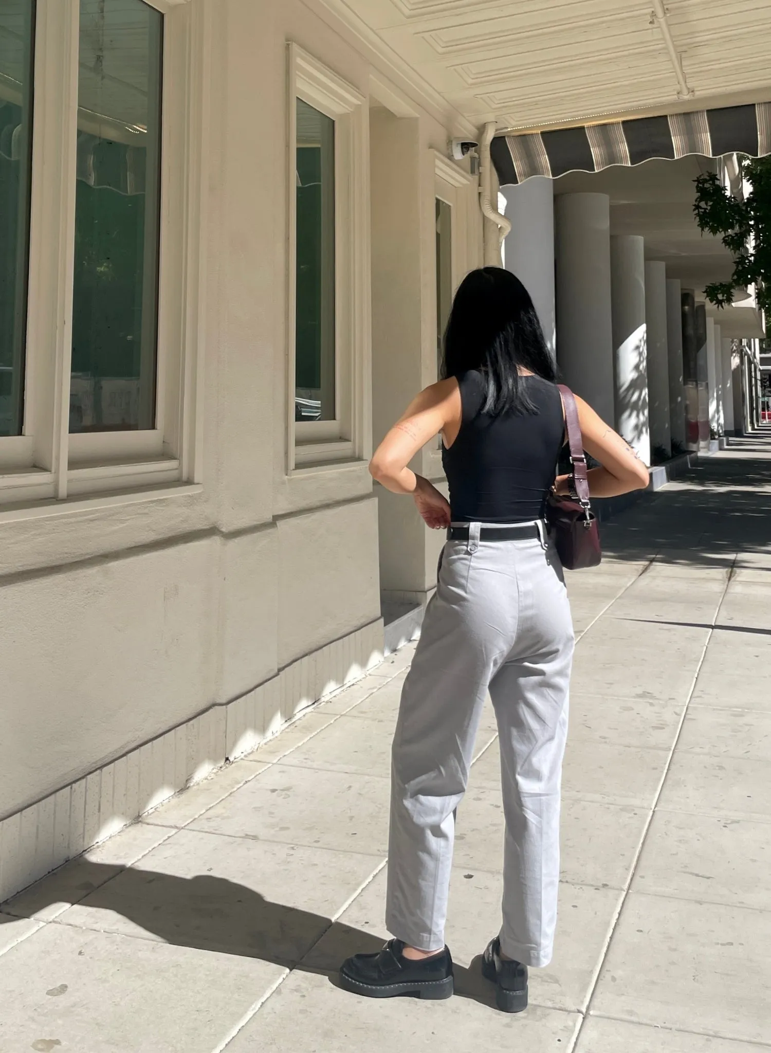 Gray Pants