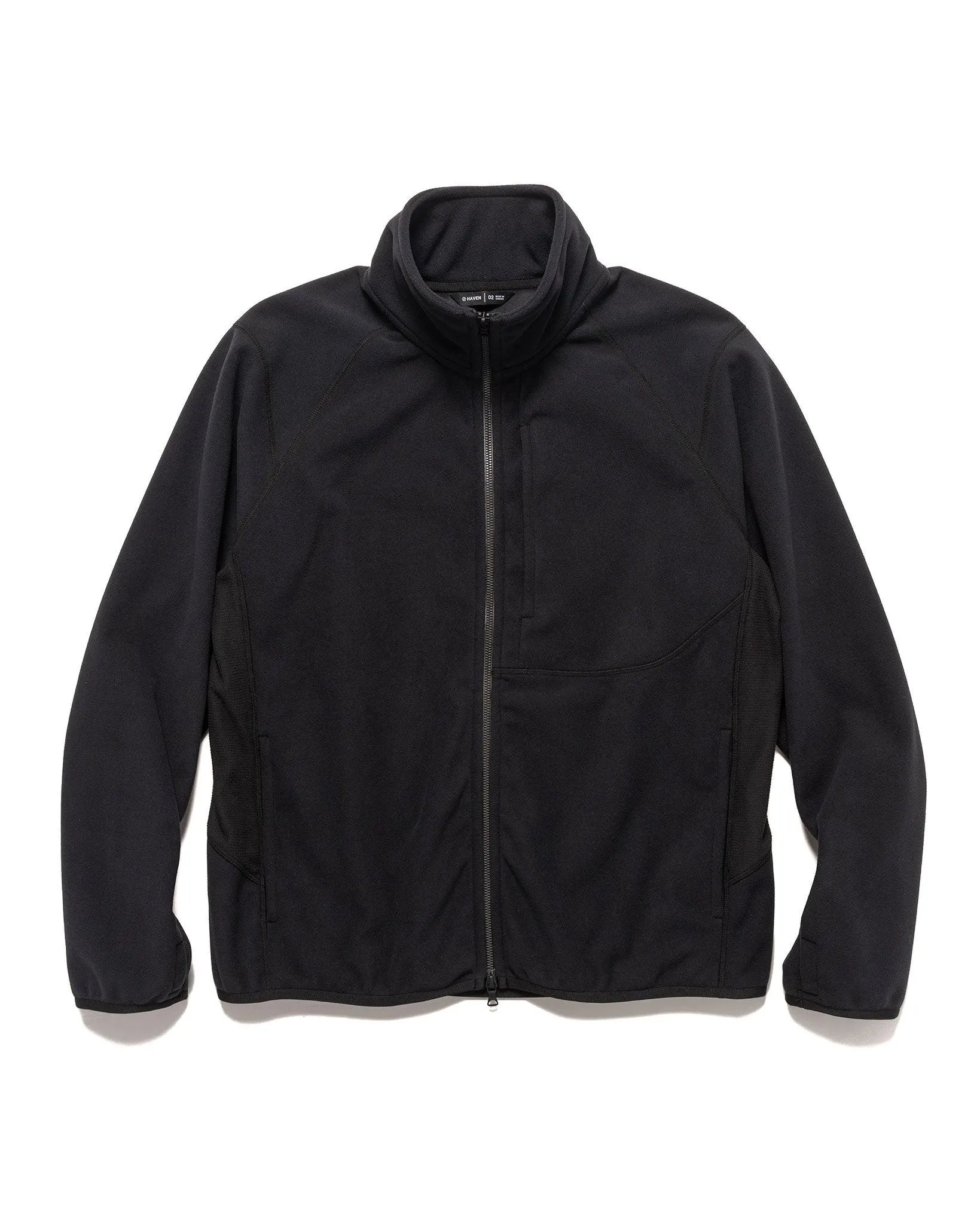 Guide Jacket - GORE-TEX WINDSTOPPER 3L Fleece / Polartec MicroGrid Black