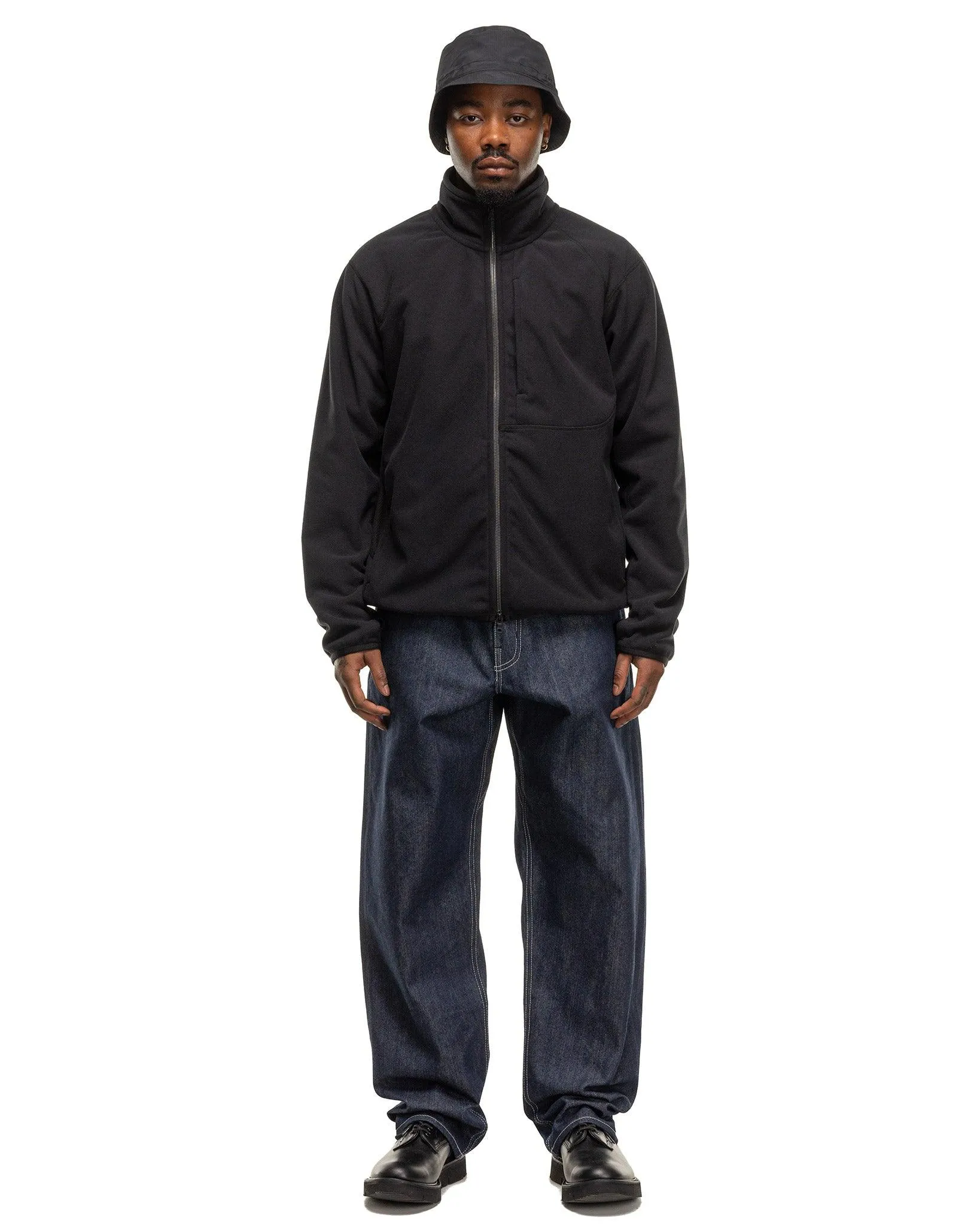 Guide Jacket - GORE-TEX WINDSTOPPER 3L Fleece / Polartec MicroGrid Black