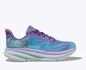 Hoka Women’s Clifton 9 Athletic Shoes-Chalk Violet/Pastel Lilac