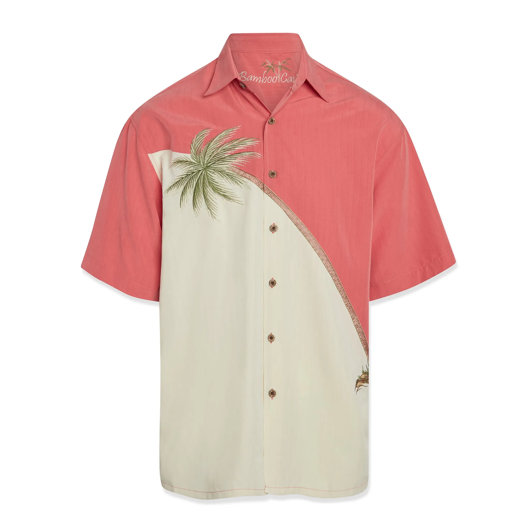 Hurricane Palm Tree Aloha Shirt